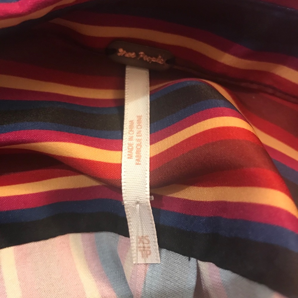 NWT Free people xs long sleeve top - Picture 3 of 5